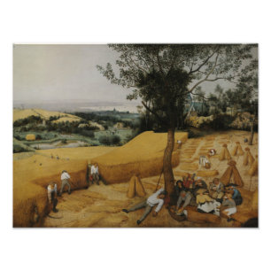 Pieter Bruegel年長者-収穫機 フォトプリント