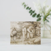 Pieter Bruegel年長者-養蜂家 ポストカード (スタンド正面)