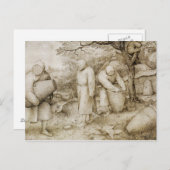Pieter Bruegel年長者-養蜂家 ポストカード (正面/裏面)