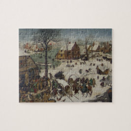 Pieter Bruegel著ベスレヘムの人口調査 ジグソーパズル