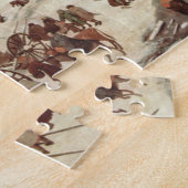 Pieter Bruegel著ベスレヘムの人口調査 ジグソーパズル (側面)