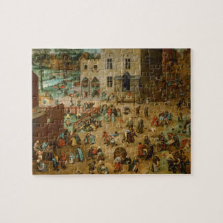 Pieter Bruegel著子供のゲーム年長者 ジグソーパズル