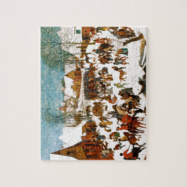 Pieter Bruegel著潔白な人の大虐殺 ジグソーパズル