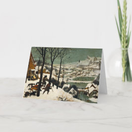Pieter Bruegel著雪のハンター年長者 カード