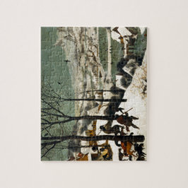 Pieter Bruegel著雪のハンター年長者 ジグソーパズル