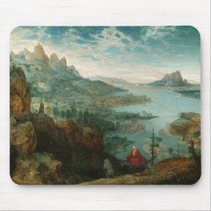 Pieter Bruegel -エジプトに飛行と美化して下さい マウスパッド