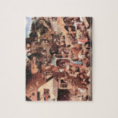 Pieter Bruegel -オランダの諺 ジグソーパズル (縦)