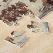 Pieter Bruegel -ベスレヘムの人口調査 ジグソーパズル (側面)