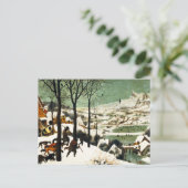 Pieter Bruegel Hunters in the Snowポストカード ポストカード (スタンド正面)