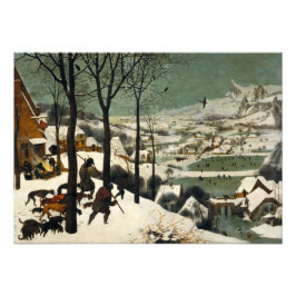Pieter Bruegel the Elderによる雪の中のハンター フォトプリント