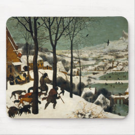 Pieter Bruegel the Elderによる雪の中のハンター マウスパッド