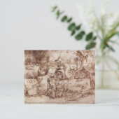 Pieter Bruegel the ElderによるZorn (Anger) ポストカード (スタンド正面)