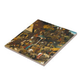 Pieter Bruegel the Elder -オランダ諺 タイル (側面)