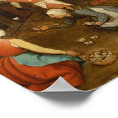 Pieter Bruegel the Elder – 子供のゲーム ポスター (角)