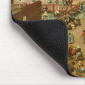 Pieter Bruegel the Elder – 子供のゲーム マウスパッド (コーナー)