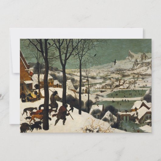 Pieter Bruegel The Elder – 雪の中でハンター (正面)
