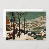 Pieter Bruegel The Elder – 雪の中でハンター (正面/裏面)