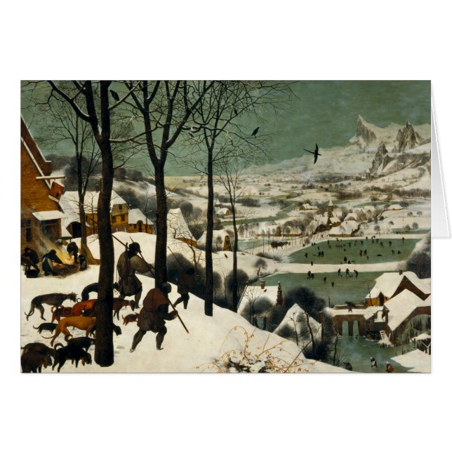 Pieter Bruegel the Elder – 雪の中のハンター (正面横)