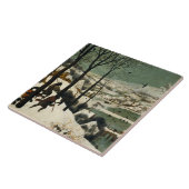 Pieter Bruegel the Elder – 雪の中のハンター タイル (側面)