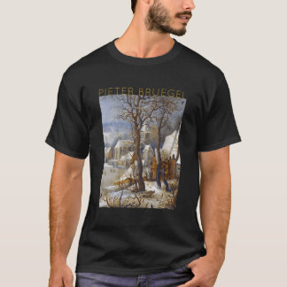 Pieter Bruegel The Elder - Bで冬の風景 Tシャツ