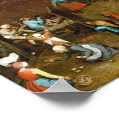 Pieter Bruegel the Elder Children’s Games ポスター (角)