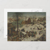 Pieter Bruegel the Elder - Numbering at Bethlehem ポストカード (正面/裏面)