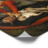 Pieter Bruegel the Elder - The Dutch Proverbs ポスター (角)