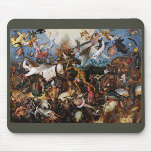 Pieter Bruegel , “ The Fall of the Rebel Angels ” マウスパッド