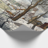 Pieter Brueghelより若い冬の景色 ラッピングペーパー (角)