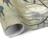 Pieter Brueghelより若い冬の景色 ラッピングペーパー (ロールコーナー)