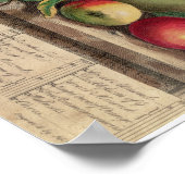 Pieter Casteels, 12ヶ月の果物, March ポスター (角)