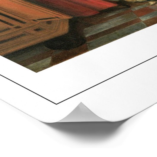 Pieter de Hooch Zedign Art Poster #3 ポスター (角)