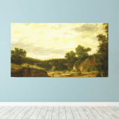Pieter Stalpaert, 1635，ヒリーの風景 キャンバスプリント (インサイチュ (ウッドフロア))
