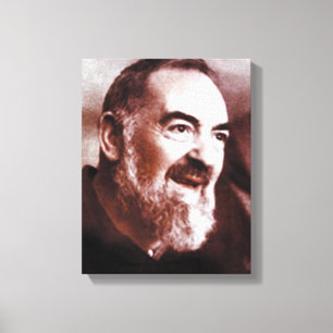 PietrelcinaのSt Padre PIO、 キャンバスプリント