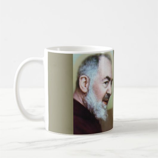 PIETRELCINAのST. PADRE PIO コーヒーマグカップ (左)