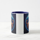 Pieuvre dans une bulle マグカップ (中央)