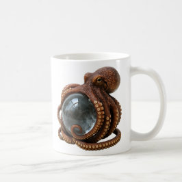 Pieuvre fonds marins コーヒーマグカップ