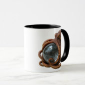 Pieuvre géante et proie マグカップ (正面右)