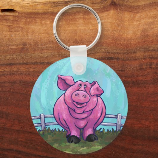 Pigギフト&アクセサリー キーホルダー (正面)