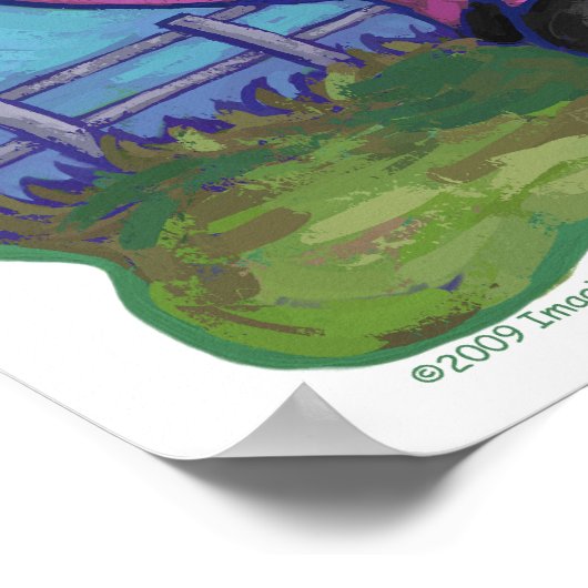 Pigギフト&アクセサリー ポスター (角)