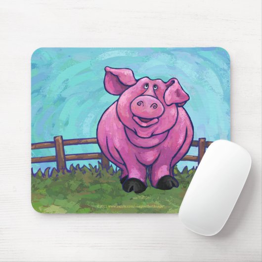 Pigギフト&アクセサリー マウスパッド (マウス)