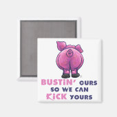 Pigギフト&アクセサリー マグネット (正面/裏面)