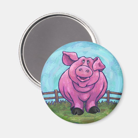Pigギフト&アクセサリー マグネット (正面/裏面)