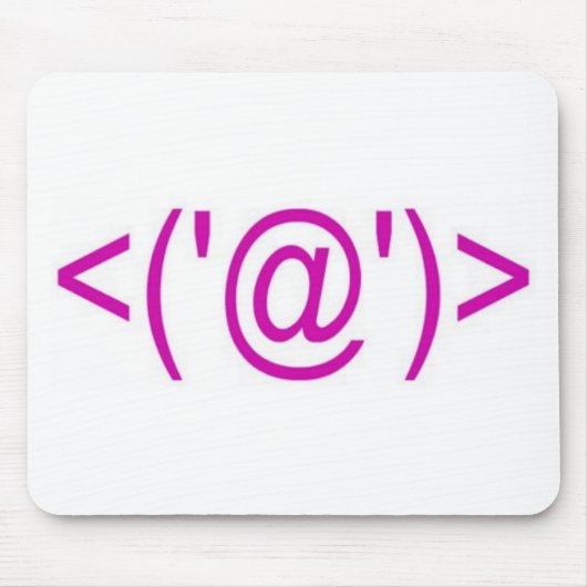 Pigコンピュータ記号 マウスパッド (正面)