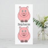 Pigデザインブックマーク (スタンド正面)