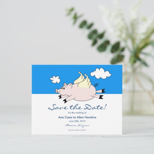 Pig飛んでいるが日付を保存 セーブザデート (スタンド正面)