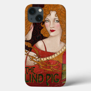 PIG™ヴィンテージアートワーク iPhone 13ケース