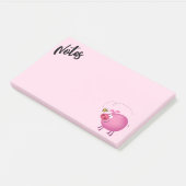 Pig and Bee Friends ポストイット (アングル)