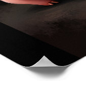 Pig Artwork – Mother Pig & Piglets ポスター (角)