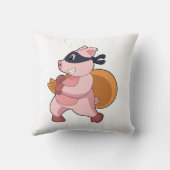 Pig As Runner クッション (裏面)
